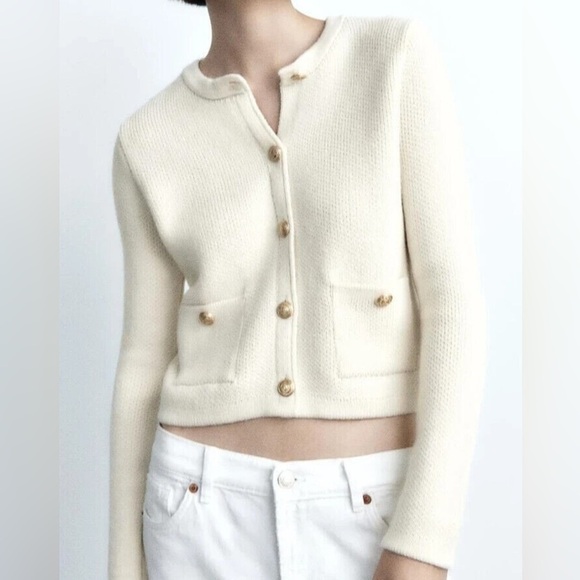 🔥🔥Zara Button-Up Women's Sweater - Picture 4 of 4